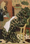 Table of the mother and daughter Edouard Vuillard